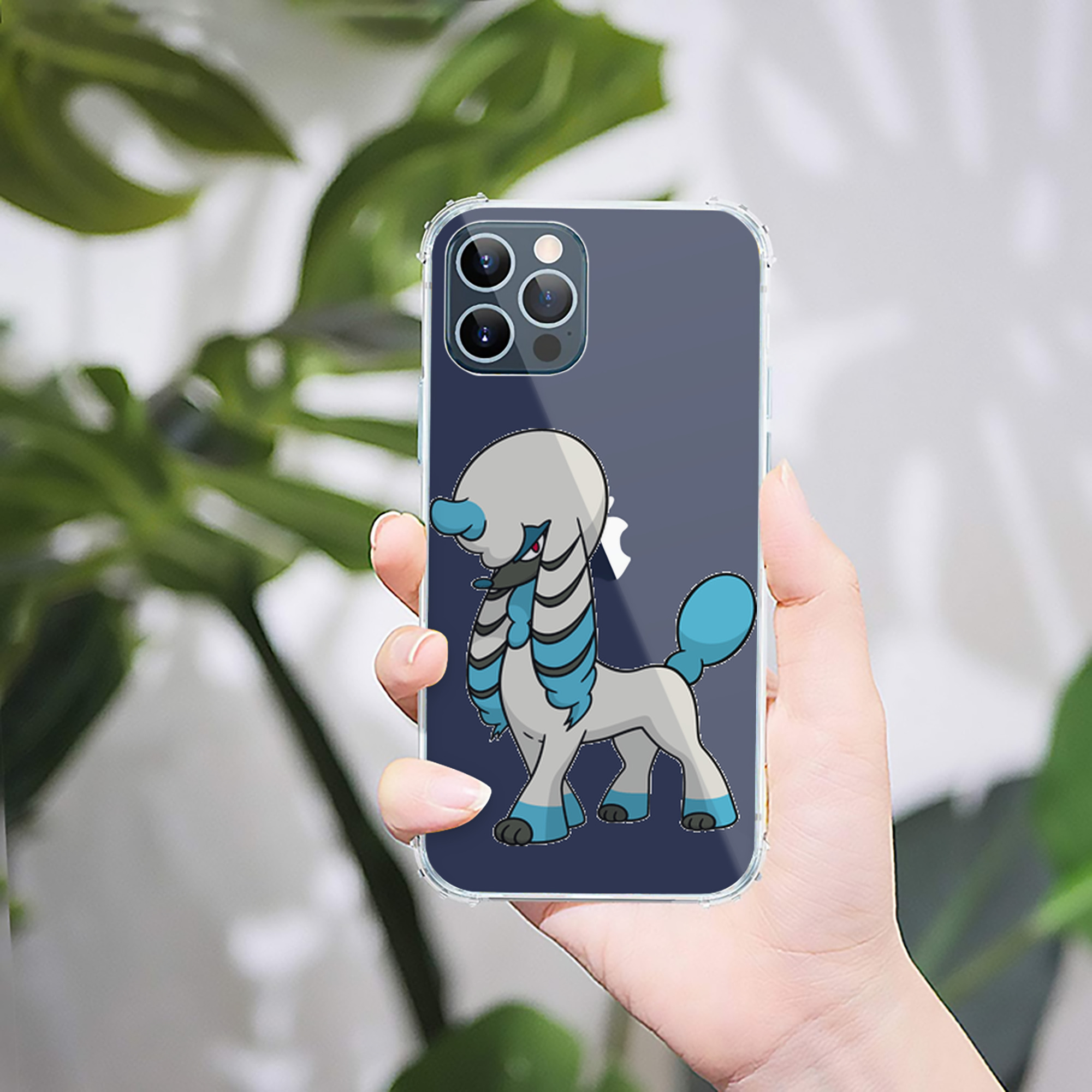 （画像用） ポケットモンスター Pokémon 【iPhone 12シリーズ対応】透明スマホケース（クリアソフトケース）